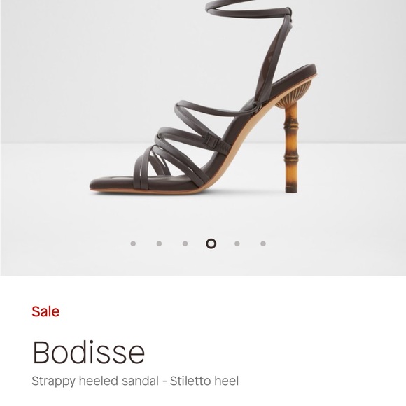 Aldo beautiful brown heels used in one day no return - Picture 7 of 8